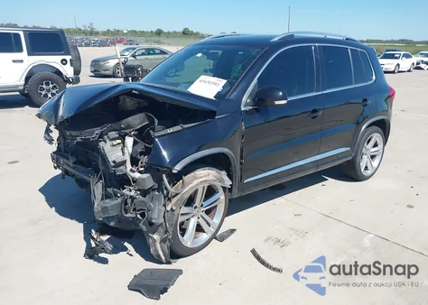 2014 Volkswagen Tiguan R-Line из США, поврежденный, VIN WVGAV3AX9EW055744